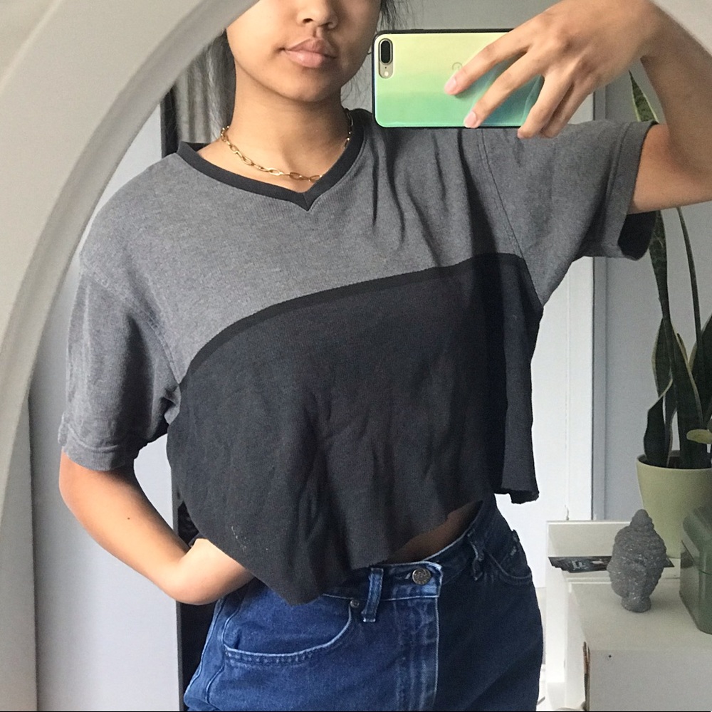 Vintage Banana Republic baseball tee
